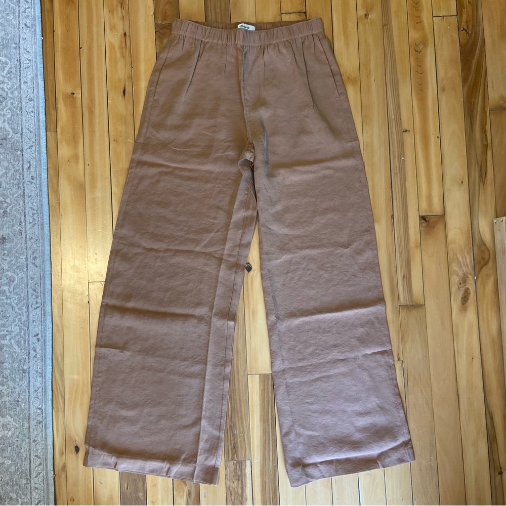 Madewell pull on wide leg pants